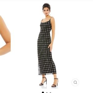 Mac Duggal BEADED TANK DRESS style# 10778 size 4